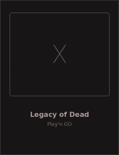 Legacy of Dead — Play'n GO